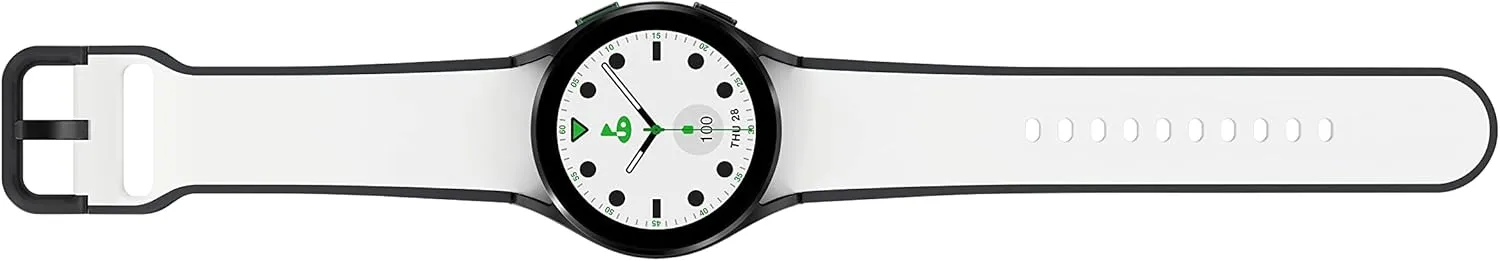 Battery, Enhanced GPS Tracking, US Version, tele rivalry Gray Bezel w/Two-Tone Band SAMSUNG Galaxy Watch 5 Golf Edition, 40mm Bluetooth Smartwatch w/ Body, Health, Fitness and Sleep Tracker, Improved 