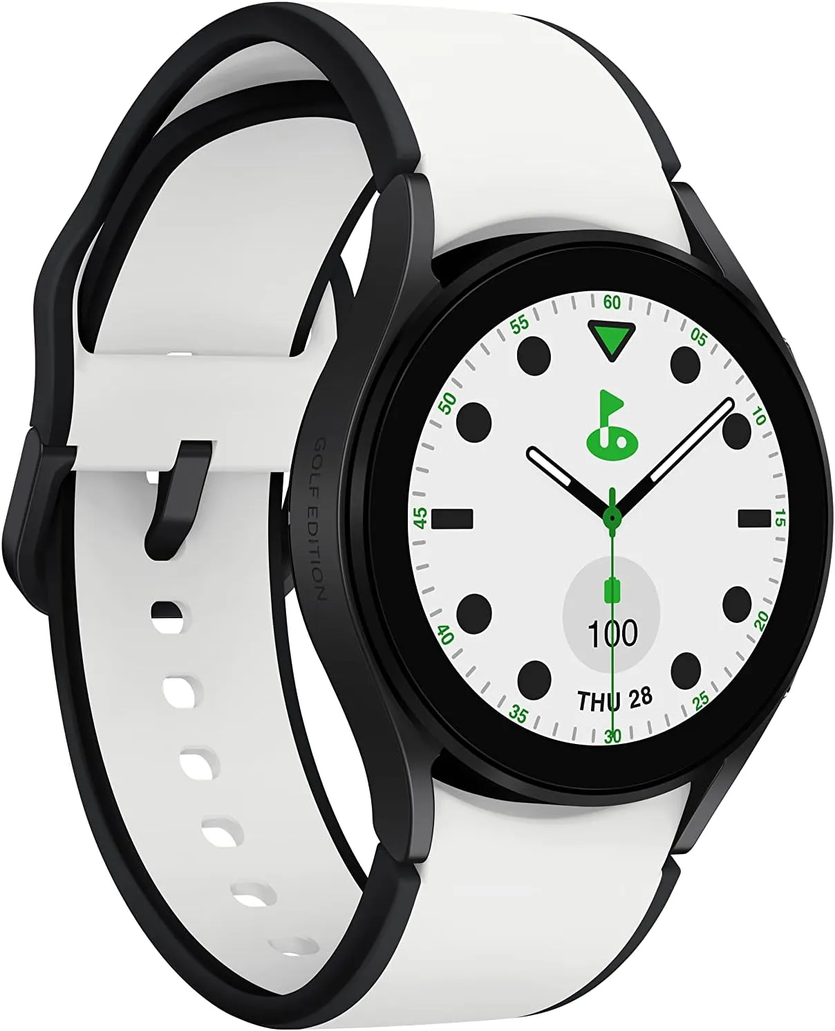 Battery, Enhanced GPS Tracking, US Version, tele rivalry Gray Bezel w/Two-Tone Band SAMSUNG Galaxy Watch 5 Golf Edition, 40mm Bluetooth Smartwatch w/ Body, Health, Fitness and Sleep Tracker, Improved 