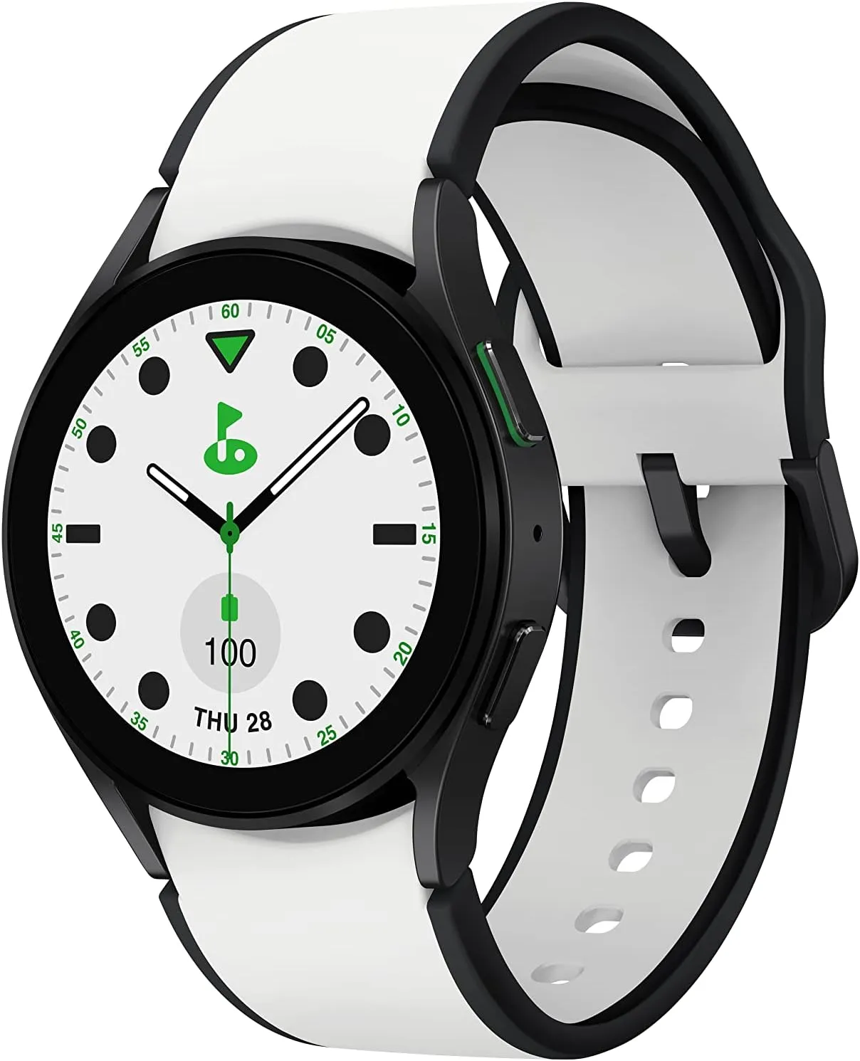 Battery, Enhanced GPS Tracking, US Version, tele rivalry Gray Bezel w/Two-Tone Band SAMSUNG Galaxy Watch 5 Golf Edition, 40mm Bluetooth Smartwatch w/ Body, Health, Fitness and Sleep Tracker, Improved 