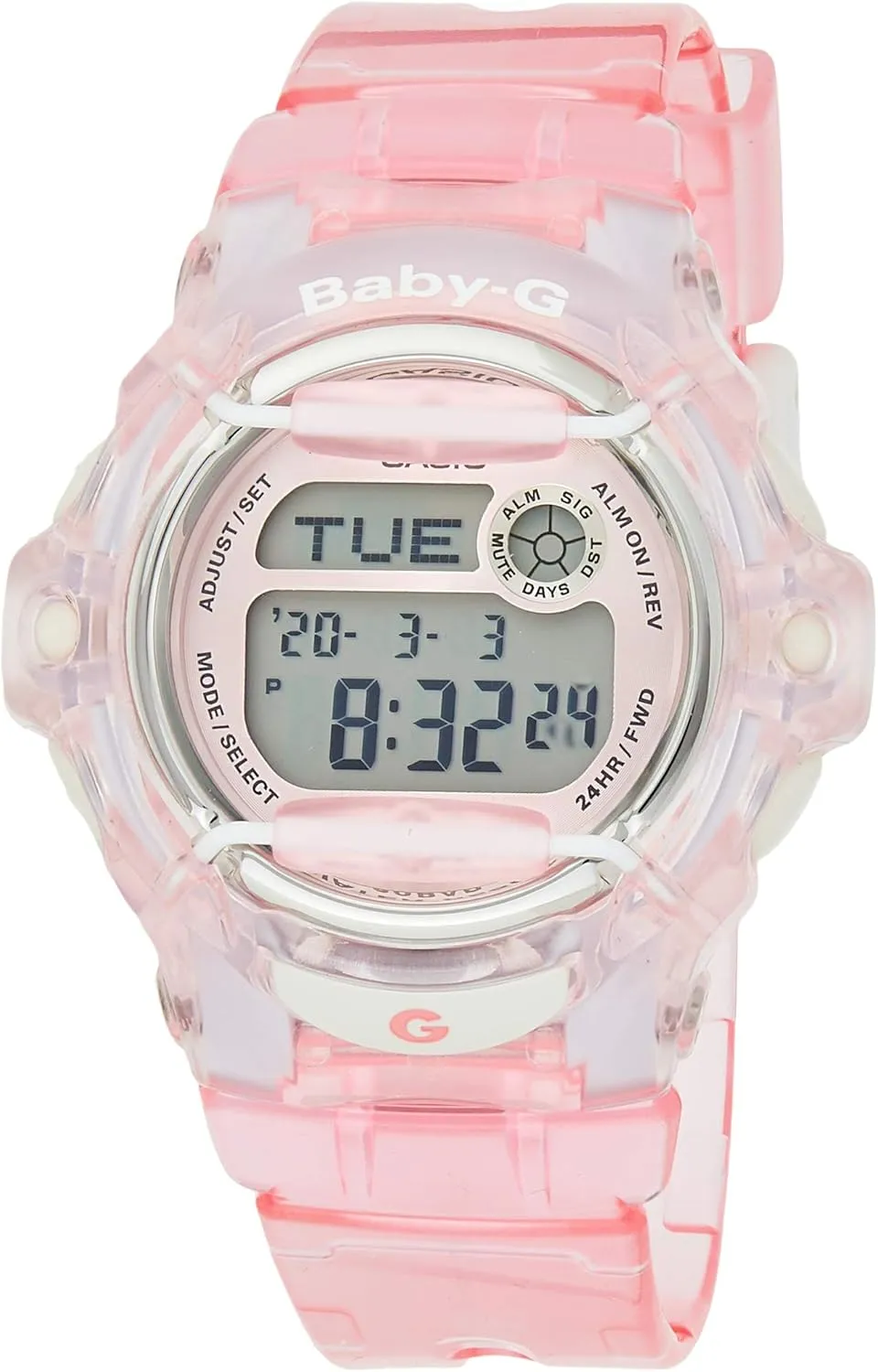BG169R-4 Baby-G Pink Whale Digital Sport Watch Casio oily instinct scurry Women's 