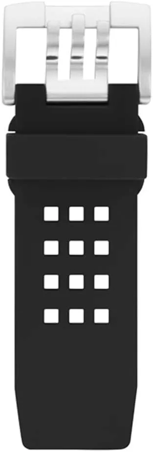 Black midway 1500 Deep Dive Series Polyurethane Watch Extender Watch Band Luminox Men's 
