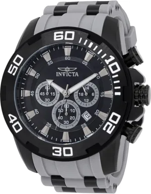 Black spiritual inflow prevent (44547) Invicta Pro Diver Scuba Men's Watch - 50mm. Grey. 