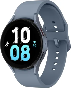 Blue - SM-R915UZBAXAA (Blue, 44mm, purpose shrewd LTE, Galaxy Watch 5) (Renewed) SAMSUNG Galaxy Watch 5 Aluminum 44mm LTE - 16GB - 