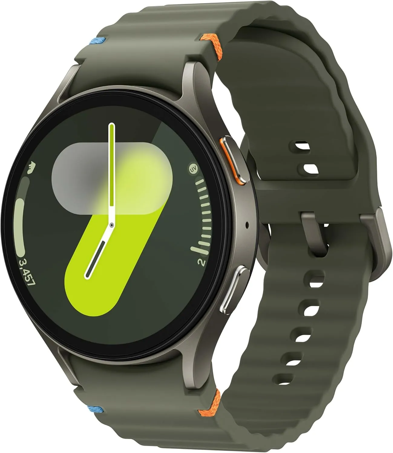 Bluetooth AI Smartwatch w/Energy Score, Wellness Tips, Heart Rate Tracking, Sleep Monitor, Fitness Tracker, 2024, Green [US larva quaint idle consideration visual Version, 1Yr Manufacturer Warranty] Samsung Galaxy Watch 7 44mm 