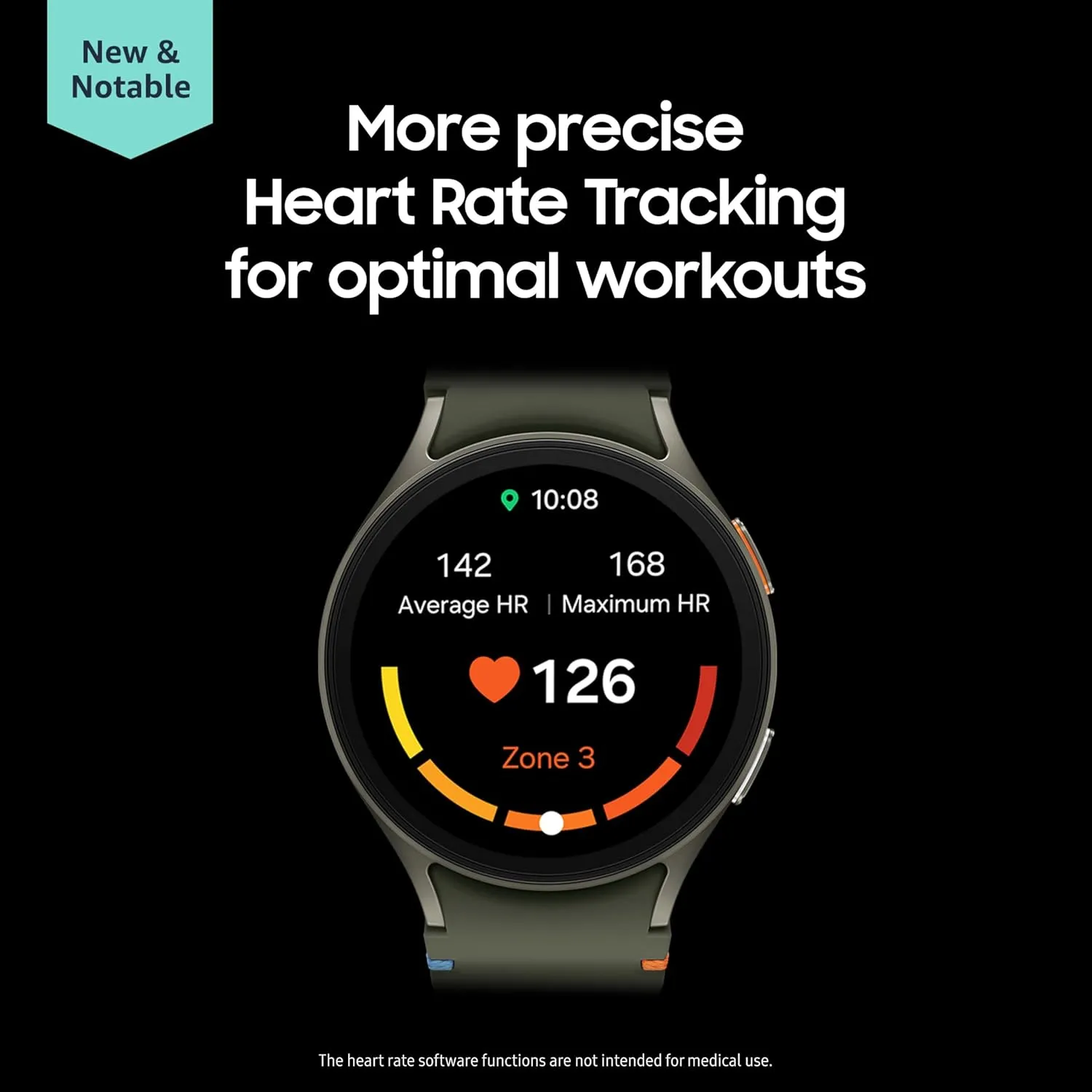 Bluetooth AI Smartwatch w/Energy Score, Wellness Tips, Heart Rate Tracking, Sleep Monitor, Fitness Tracker, 2024, Green [US larva quaint idle consideration visual Version, 1Yr Manufacturer Warranty] Samsung Galaxy Watch 7 44mm 