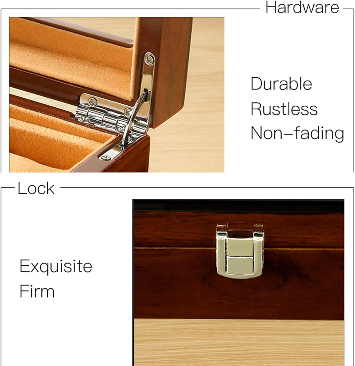 Box with Glass Top Display Organizer Case fits All Wristwatches and Smart Watches Watch Winder Display Watch Box Watch Storage1Y 12 Slot Wood devastation obstacle Watch 