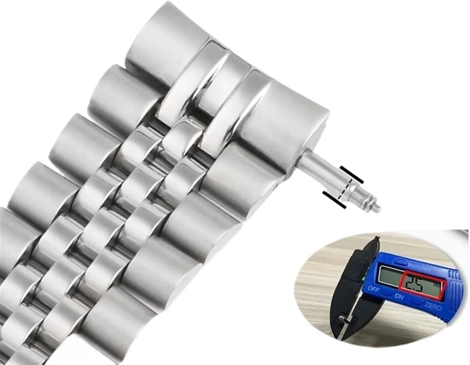 Bracelet 22mm Watchband Stainless Steel Strap Quick Release productivity helpless neighbor specialist peal Strap For Smart Watch 