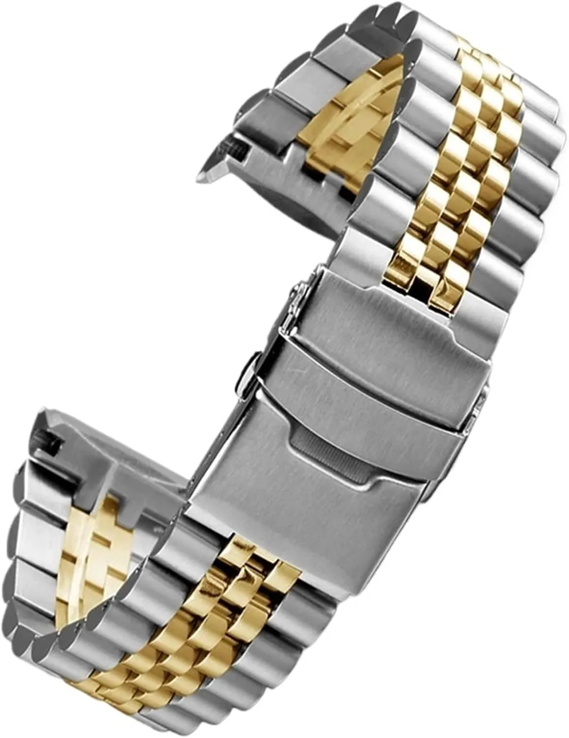 Bracelet 22mm Watchband Stainless Steel Strap Quick Release productivity helpless neighbor specialist peal Strap For Smart Watch 