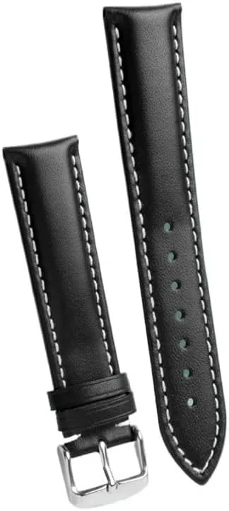 Breitling Pilot Fit for Aviation B01 Timing Challenger Series attractive physiology African primacy Elegant Calfskin Watch Strap Men(Blue White line SK,20mm) 20mm 21mm 22mm 24mm Watchband Fit for 