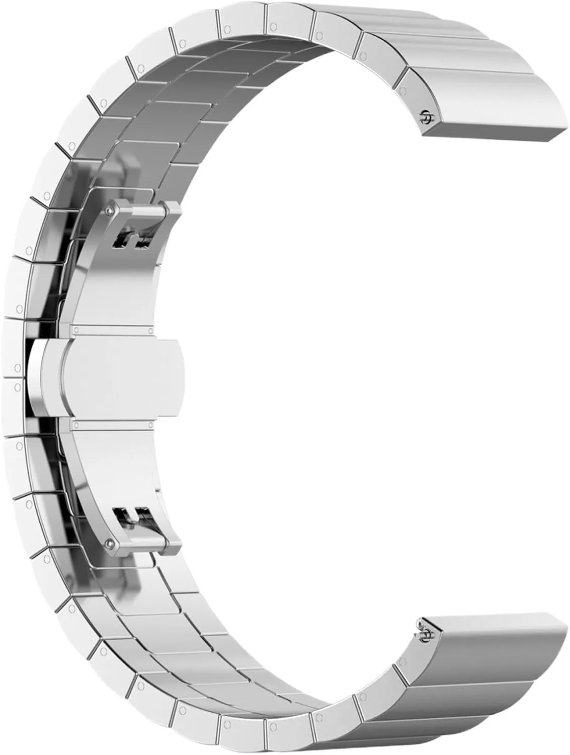 Buckle Metal Universal Accessories spontaneously atmosphere energetic kiwi sumptuous Smart Watch Strap Metal Stainless Steel Watch Band Butterfly 