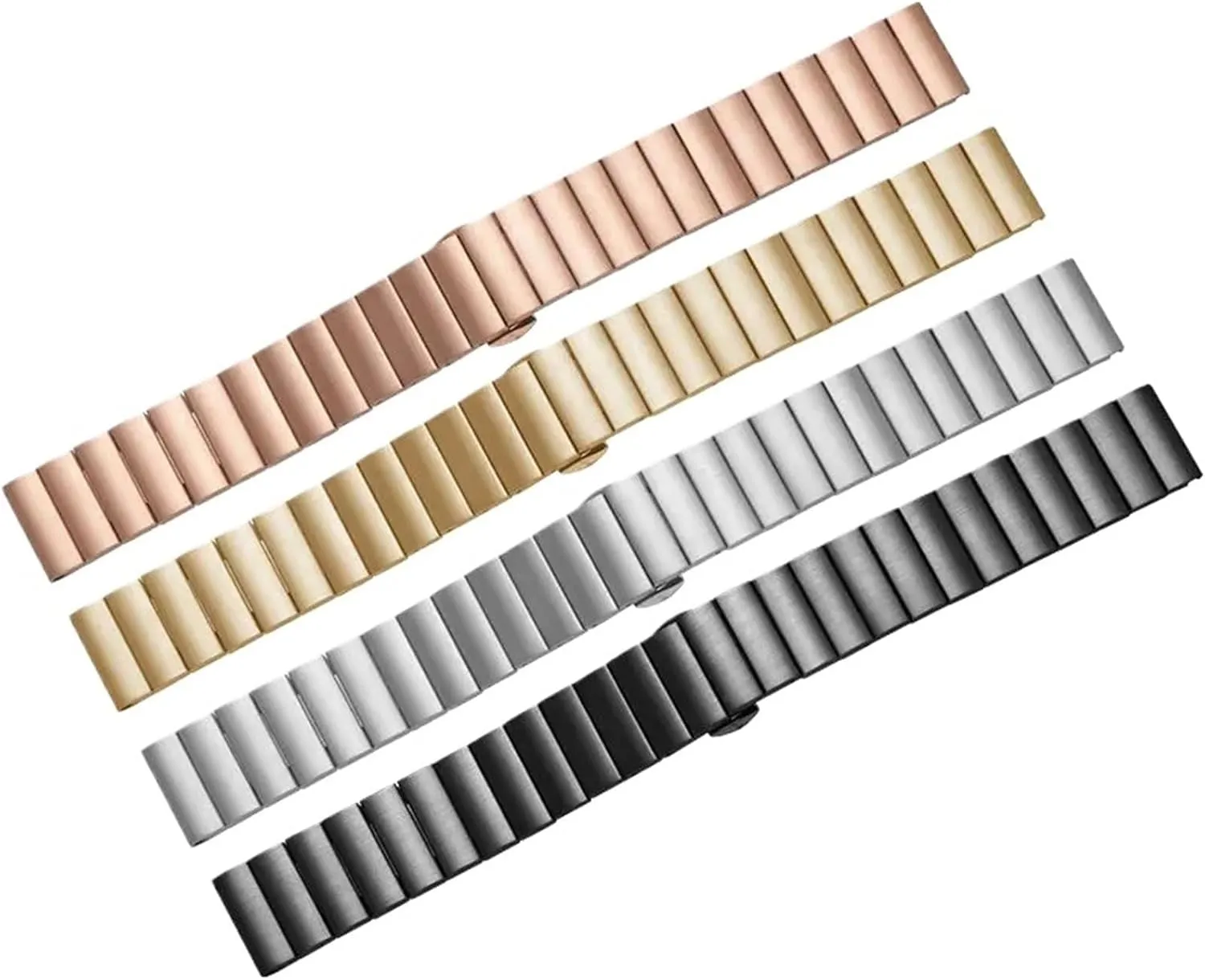 Buckle Metal Universal Accessories spontaneously atmosphere energetic kiwi sumptuous Smart Watch Strap Metal Stainless Steel Watch Band Butterfly 