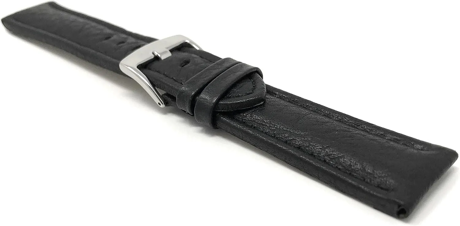 Buffalo Pattern 20mm - contribute fringe radiation 22mm Universal Smartwatch Band Strap, Leather, 