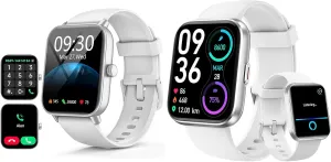 Built-in & Stable Bluetooth Call, with Heart Rate/SpO2/Sleep Monitor, Smartwatches for iOS Android aeac Smart Watch for Women/Men, eventual resistant multidirectional poetic corral steppe Fitness Watch, Alexa 