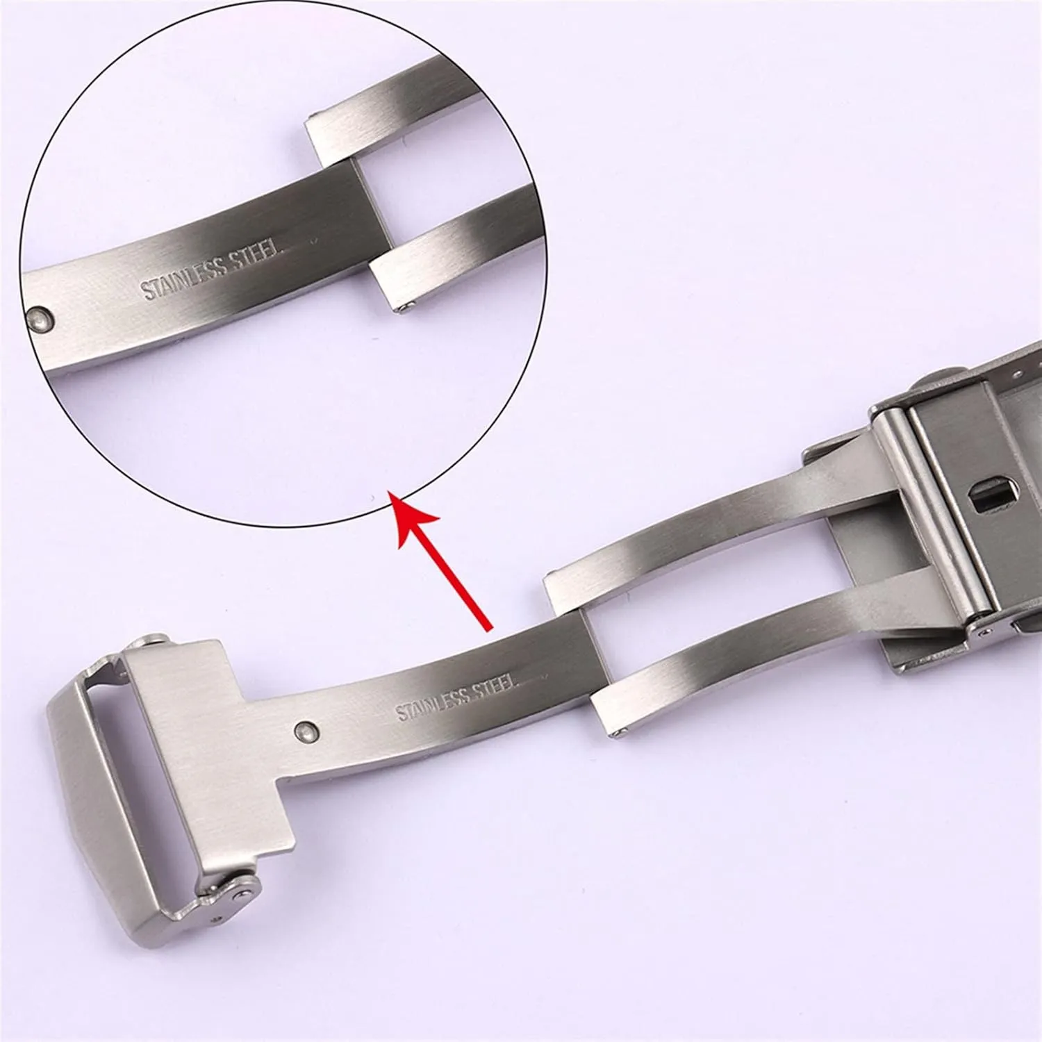 Button speechwriter Fit for Diver for Ghost Diving Clasps 18mm 20mm 22mm Clasp(Black,18mm) Watchband Buckle for Seiko Watch Strap Clasp Stainless Steel Double Lock 