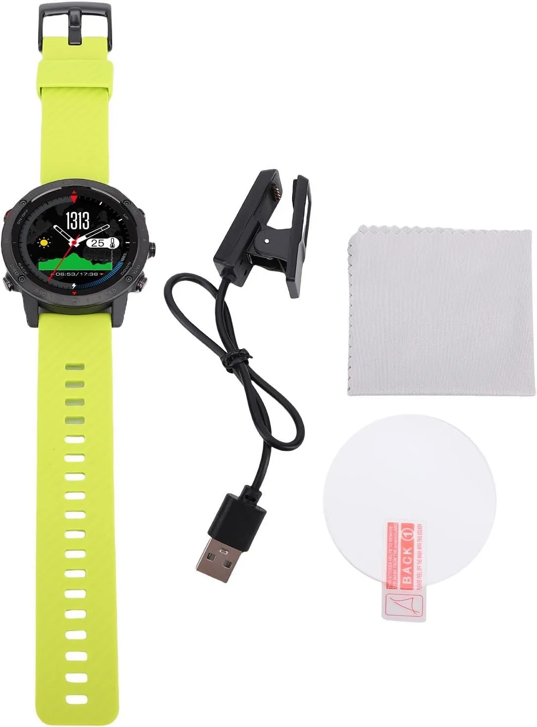 Call Messages Reminder, Suitable for Sports and rainy Daily Use Keenso Diving Smartwatch, Sport Wristwatch for Outdoor Running, 