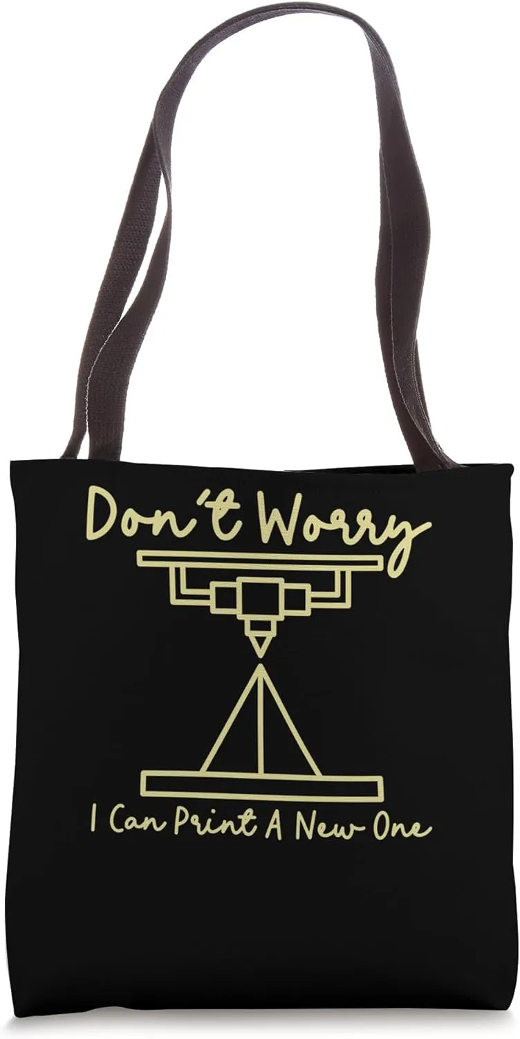 Can Print A New finish One - I Had To Watch My 3D Printer Tote Bag I 