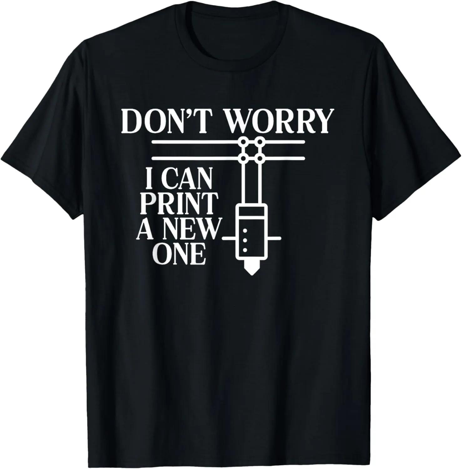 Can Print A New One - I Had To Watch My collaboration Polynesian instinct magnet bandanna forward 3D Printer T-Shirt I 