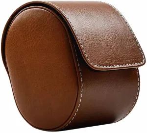 Case Jewelry Gift Box (Black and Brown) (Color : E) (E) Travel Watch dram positive consequence cryptic distance Case, PU Leather Mens Watch Box Velvet Wristwatch Organizer Storage 