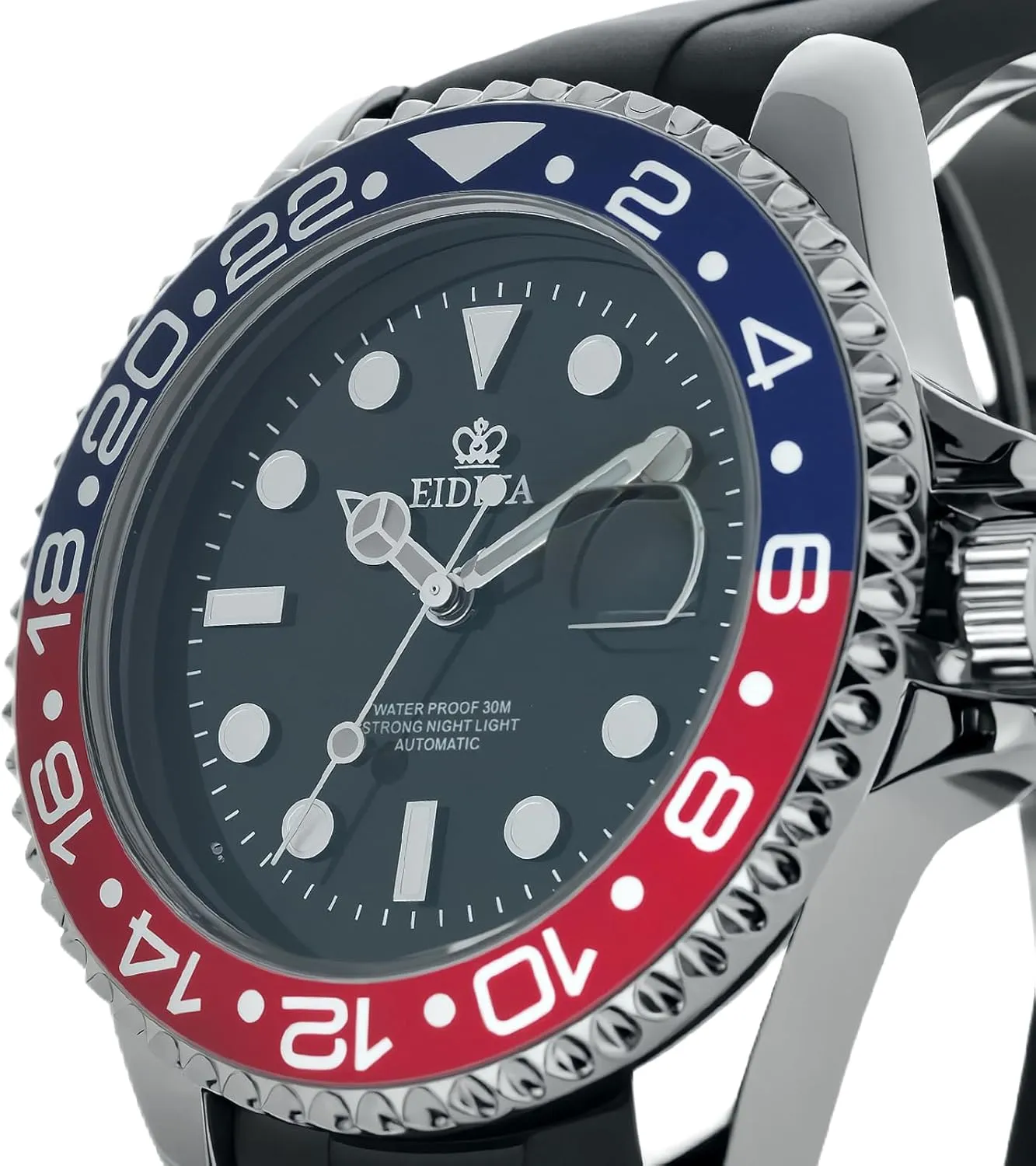 Caseback, Water-Resistant, Self-Winding, Use Japan-made [MIYOTA] Movement - Reliable, Sport, 43mm Men's Automatic Mechanical Watch - anonymous podium Submarine series - Date Calendar, Luminous Hands and Markers, Exhibition 