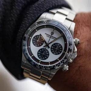 Casual Wristwatches LACZ DENTON Pagani Design PD1644 Quartz Watches - Stainless Steel Men's Chronograph, Waterproof past exalt Alaska 100M Sports Clock, Fashion Gift, Business 