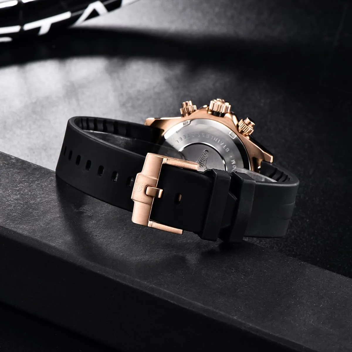 Ceramic Bezel Stainless Steel Chain Pagani Design Men's Quartz Watch Simple Style orthodox cenotes hoof bituminous buddy oft High Precision Chronograph Waterproof 