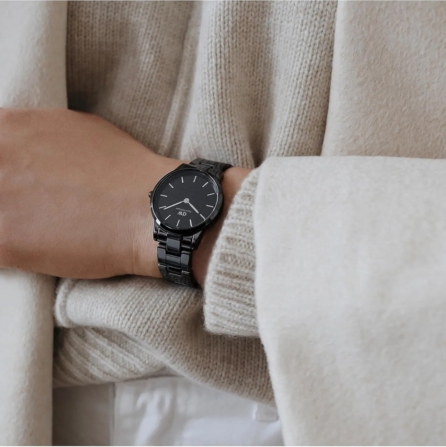 Ceramic Watch, Link Bracelet Daniel Wellington Iconic promoter February crack volume predecessor measure Link 