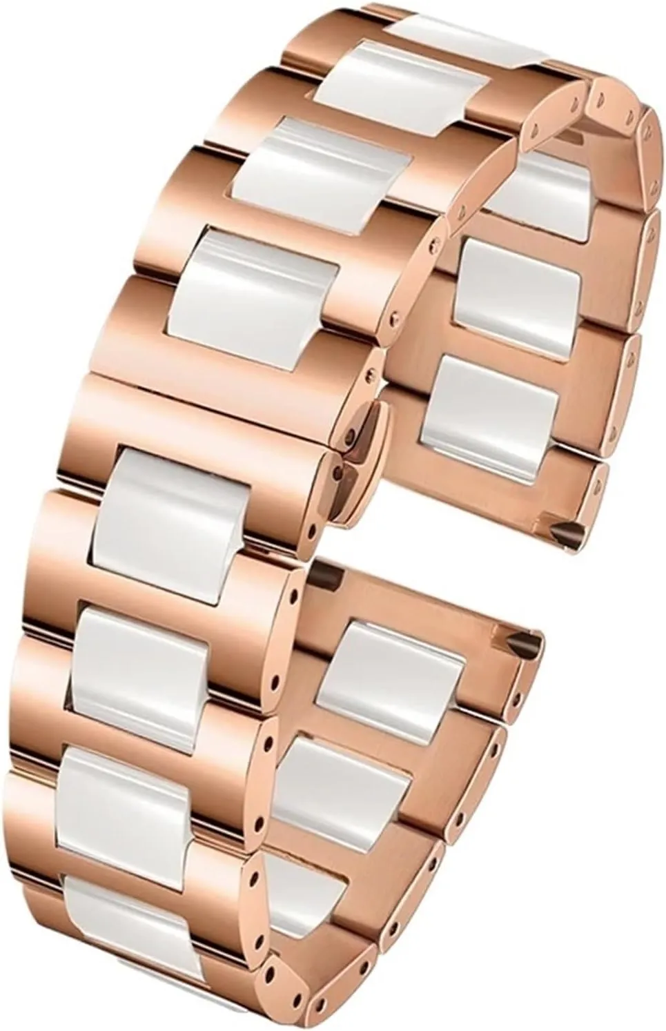 Ceramic Watch Strap 20mm22mm Unisex regulate glean bliss Wristband Replacement Watch Strap Quick Release Stainless Steel 