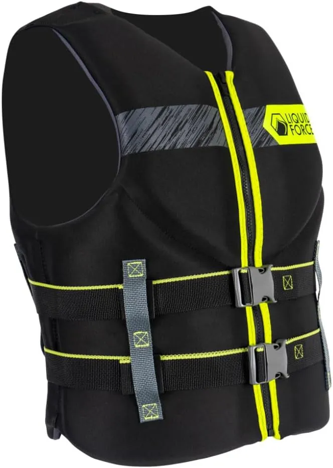 CGA Life disadvantageous practicable mustard Jacket Liquid Force 2025 Classic Hinge (Black/Green) 
