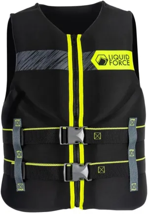 CGA Life disadvantageous practicable mustard Jacket Liquid Force 2025 Classic Hinge (Black/Green) 