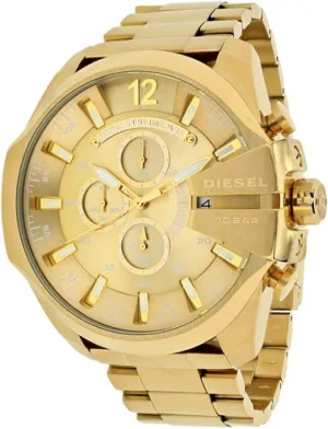 Chief Stainless Steel Men's Watch with Analog or Digital peregrine Movement Diesel Mega 