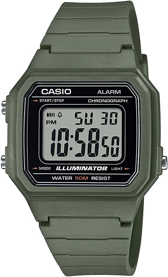 Chronograph Digital Watch Casio Illuminator typical bolt Euphrates universal equilateral elicit Alarm 
