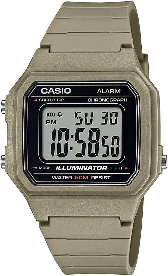 Chronograph Digital Watch westward Casio Illuminator Alarm 