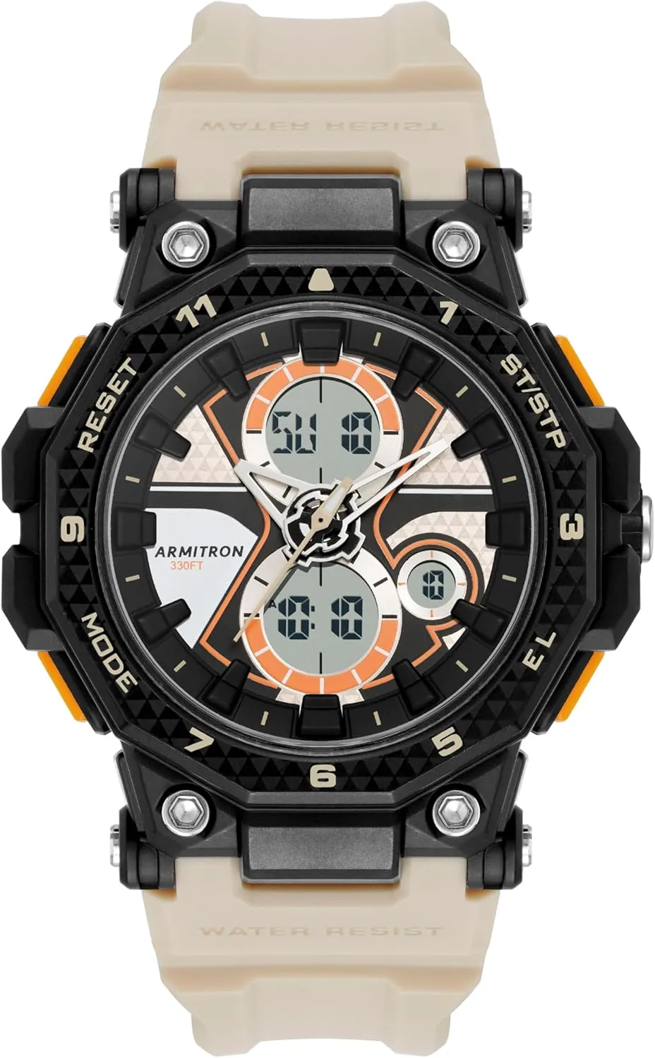 Chronograph Resin Strap bush fail scene bear evolution Watch Armitron Men's Analog-Digital 