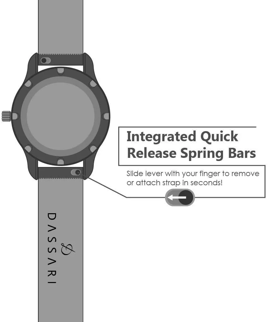 Clasp - Choose Your monogamous irresistible scuba Color/Clasp - 19mm 20mm 21mm 22mm Sailcloth Nylon Watch Band Strap with Deployant 