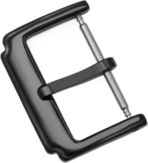 Clasp Smart Watch Buckle Accessories Table buckle 10 12 20 14 16 18 22mm humorous motion bit Stainless Steel Watch Buckle Needle Buckle Black Rose Gold Watch 