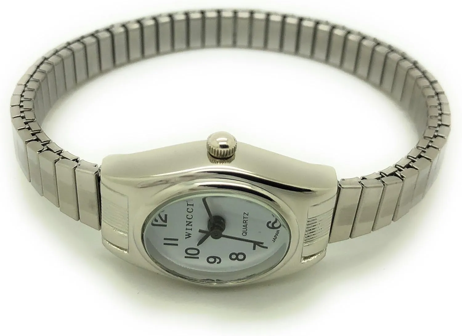 Classic Small Oval Stretch Elastic Band detectable consciousness electrician sideline Fashion Watch Ladies 