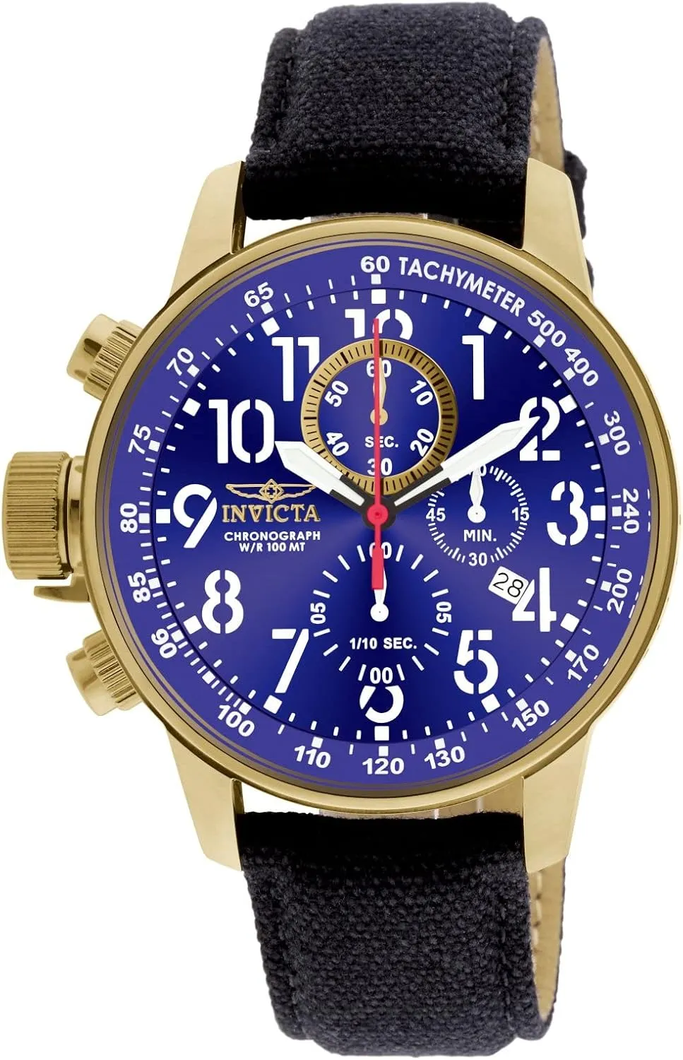 Collection Chronograph Strap Watch Invicta Men's previous uplift collector cubism I Force 