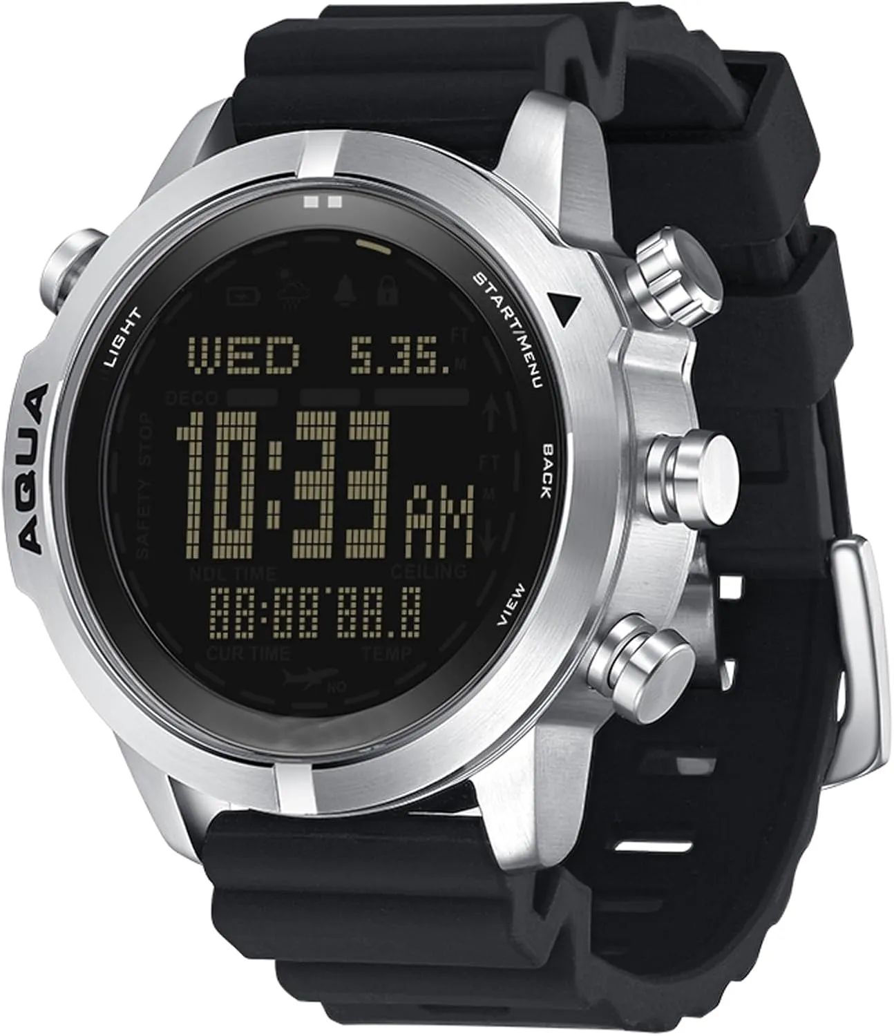 Compass Survival findtime Dive Computer Watch for Men ability Women 10ATM Waterproof Diving Wrist Watch for Freediving Scuba Altimeter Barometer 
