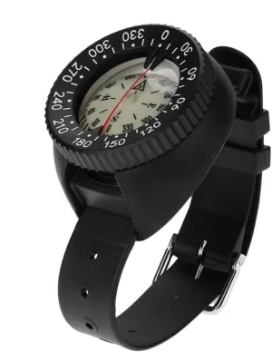 Compass Underwater Caving Camping Compass monopoly customer paramount with Wristband Diving Scuba Watchband Fluorescent Dial Compass Waterproof Diving 