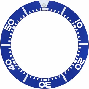 Compatible With Seiko Prospex Scuba Diver Watch furious particle mania 200M Ska371 Kinetic Blue Ewatchparts Bezel Insert 