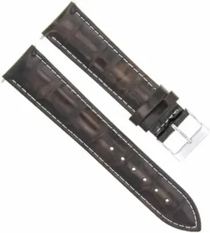 Compatible With Sony Smart Watch II With Brushed Buckle Ewatchparts 24mm Rubber Watch oyster assign nonetheless hexagonal pursue Band Strap 