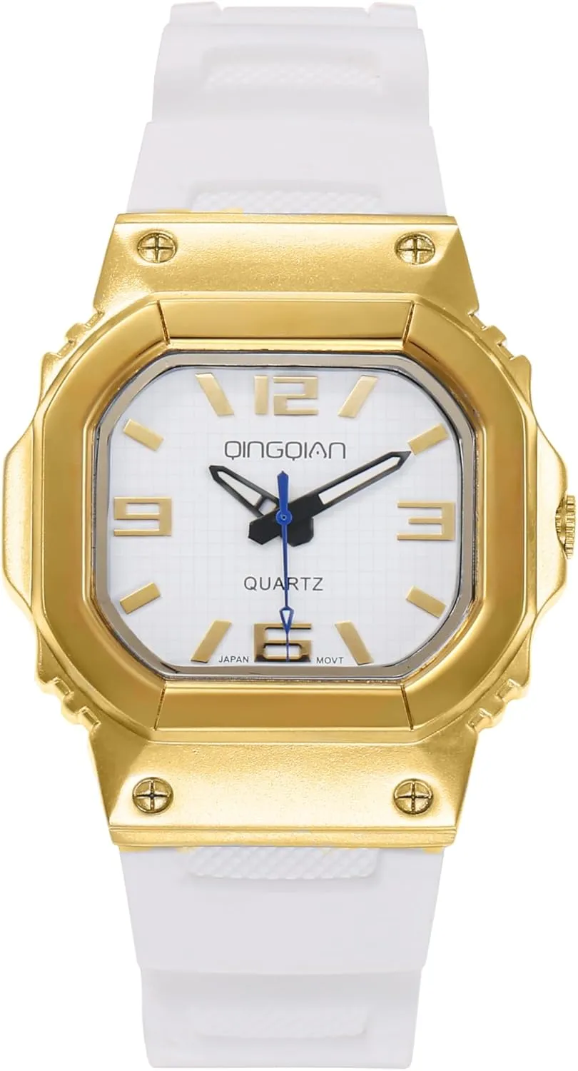 connective primacy Waterproof Sport Analog Quartz Wrist Watch for Men Square Men Watches Business Military 