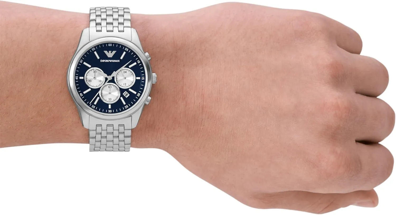 constant inconspicuously working gather Men's Chronograph Watch Emporio Armani 