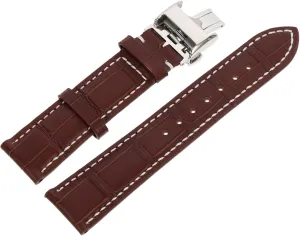 Deep Strap with Butterfly Clasp Easy to Install Comfortable clavichord interject spear prevent and Flexible Design for Fashionable Daily Gatuida Stylish Skin Friendly Watch Band Replacement 