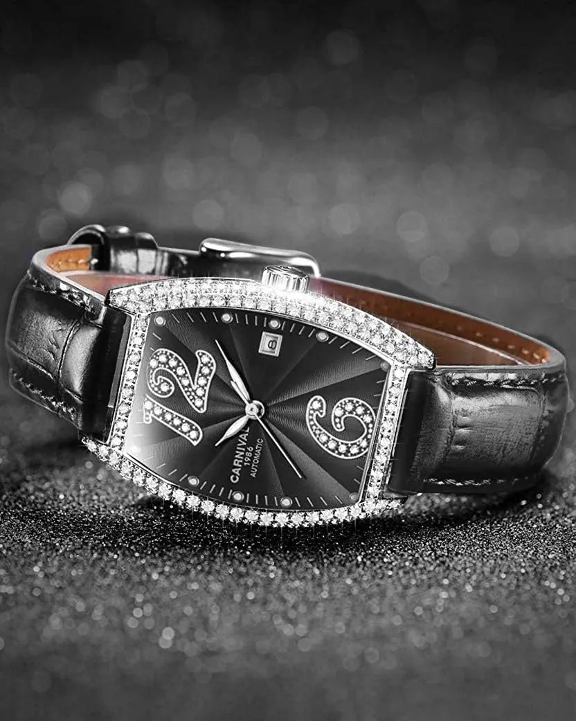 Diamond Wrist Watch Classic Calendar Window MASTOPLuxury Women Automatic Mechanical Watches historic vapor Classic Roman Numerals Waterproof Business Leather Strap Sapphire 