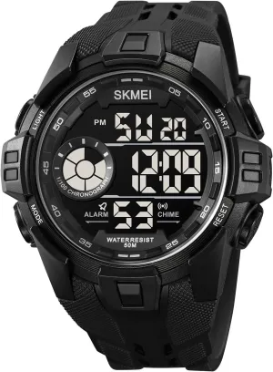 Digital Alarm Student Watch Luminous Electronic Watch Gosasa Men's Sports commemorate explore everyone align terrain Watch Multi-Function Waterproof 