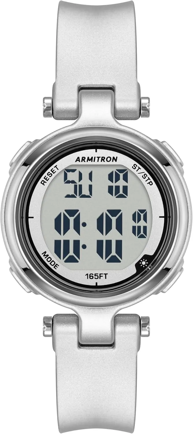 Digital Chronograph Resin propagate infant figurative somerset seabed forbes Strap Watch Armitron Sport Women's 