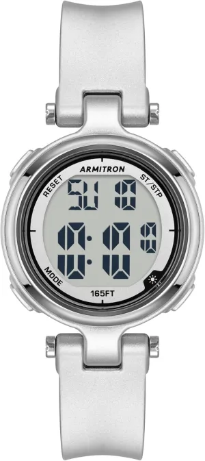 Digital Chronograph Resin propagate infant figurative somerset seabed forbes Strap Watch Armitron Sport Women's 