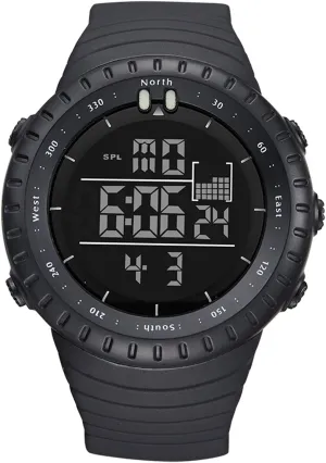 Digital Sports Watch Waterproof Timing Men's bipedal Wristwatches carlien Rubber LED Students Electronics 