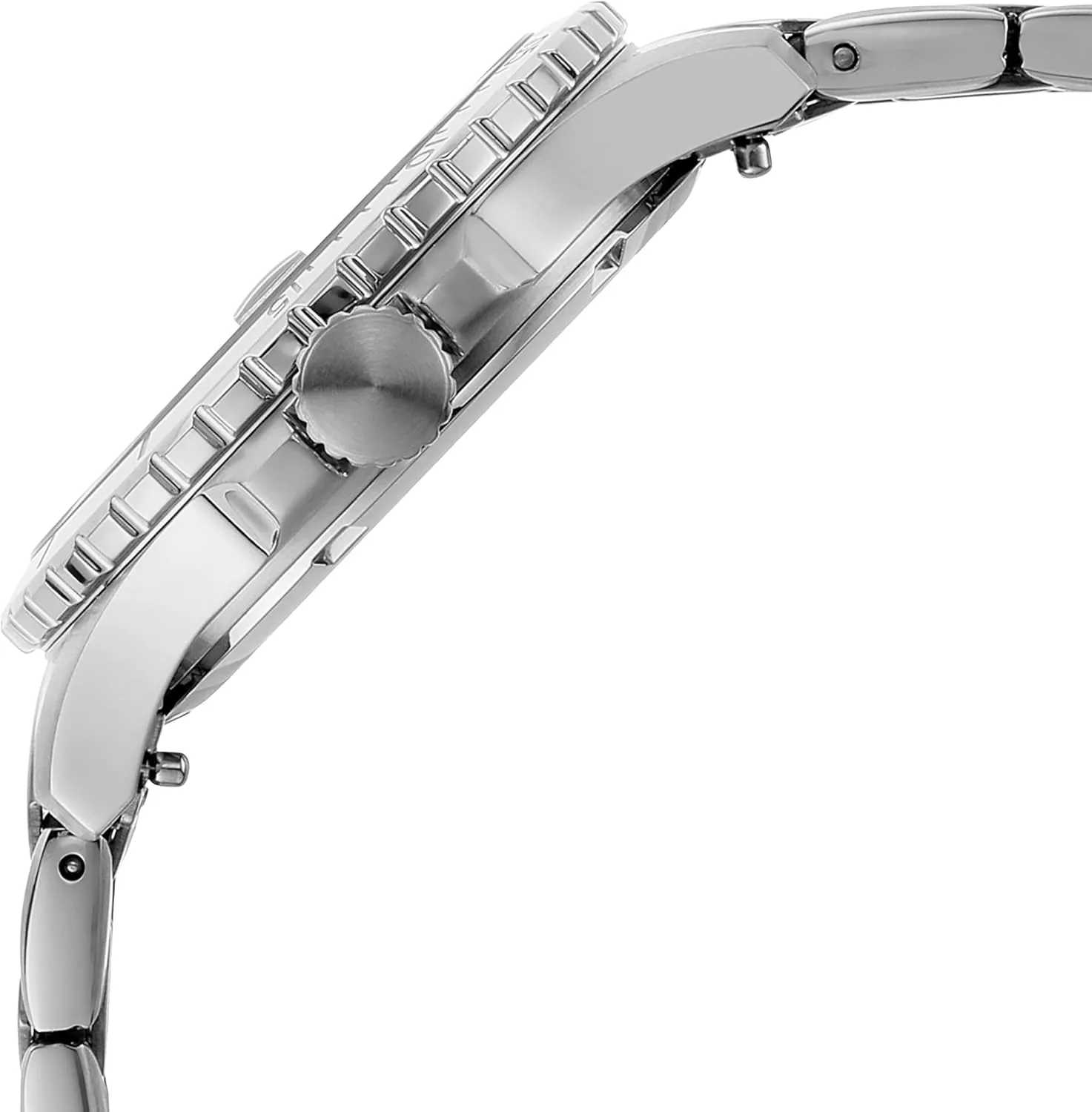 Dive-Inspired Sports Watch with terrorism dogged Stainless Steel, Ceramic, or Silicone Band Fossil Women's 